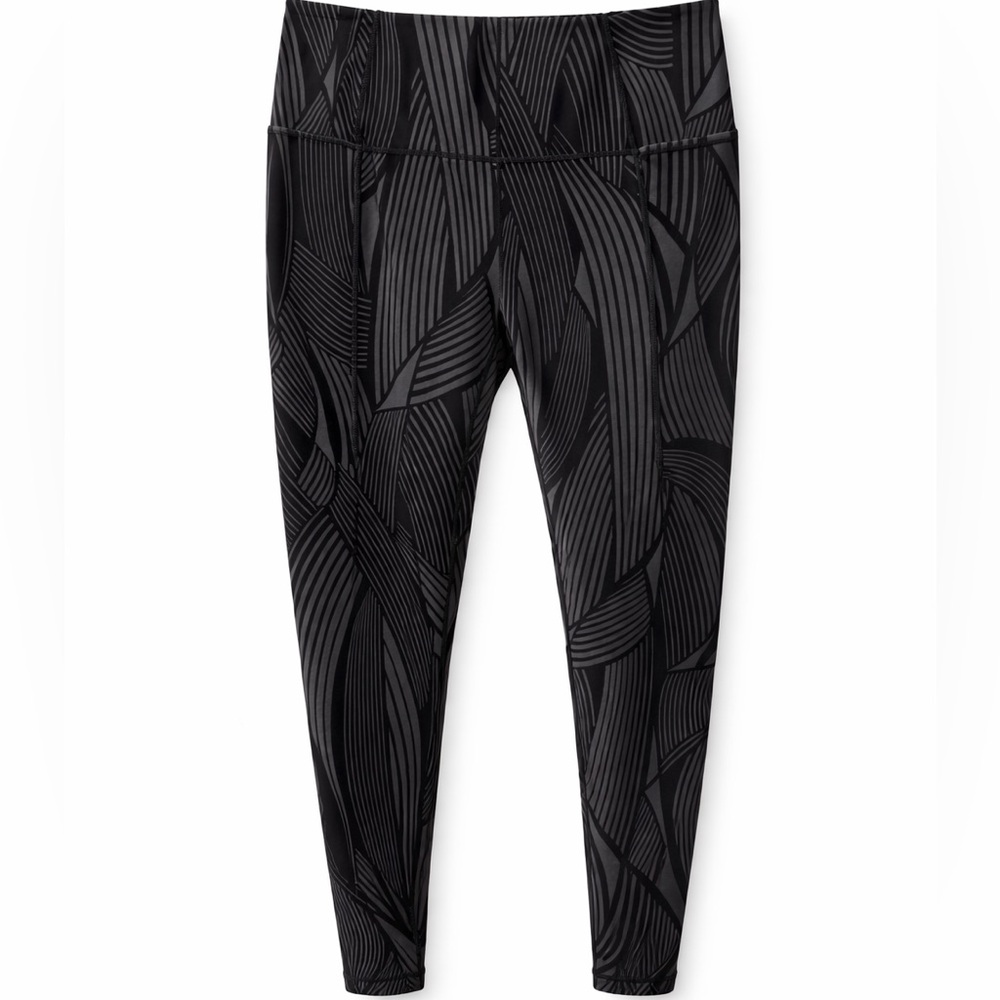 Sweaty Betty- women’s full length super soft leggings. Black and gray. Size 10